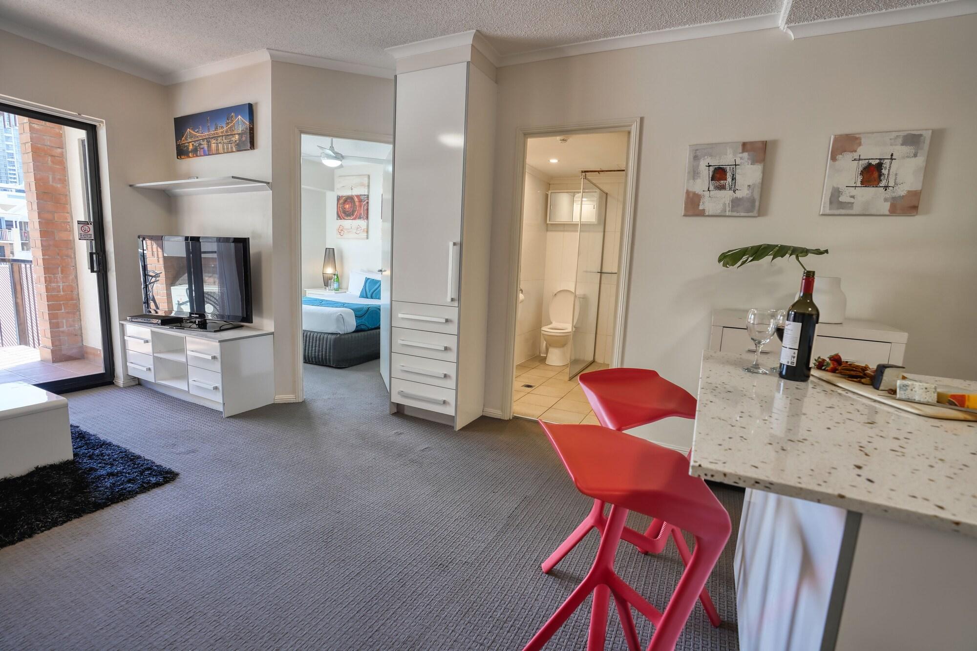 Central Brunswick Apartment Hotel Brisbane Buitenkant foto