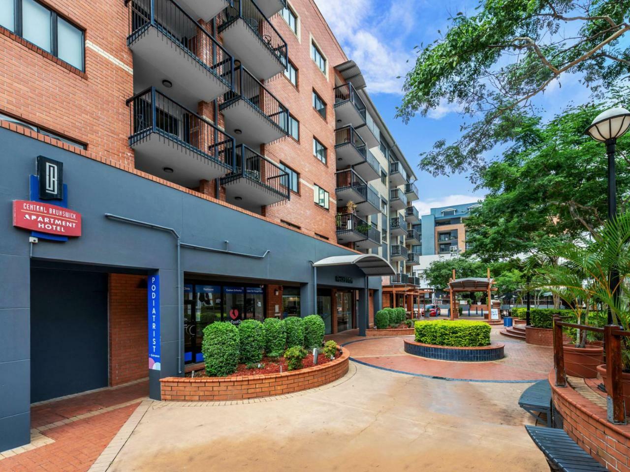 Central Brunswick Apartment Hotel Brisbane Buitenkant foto