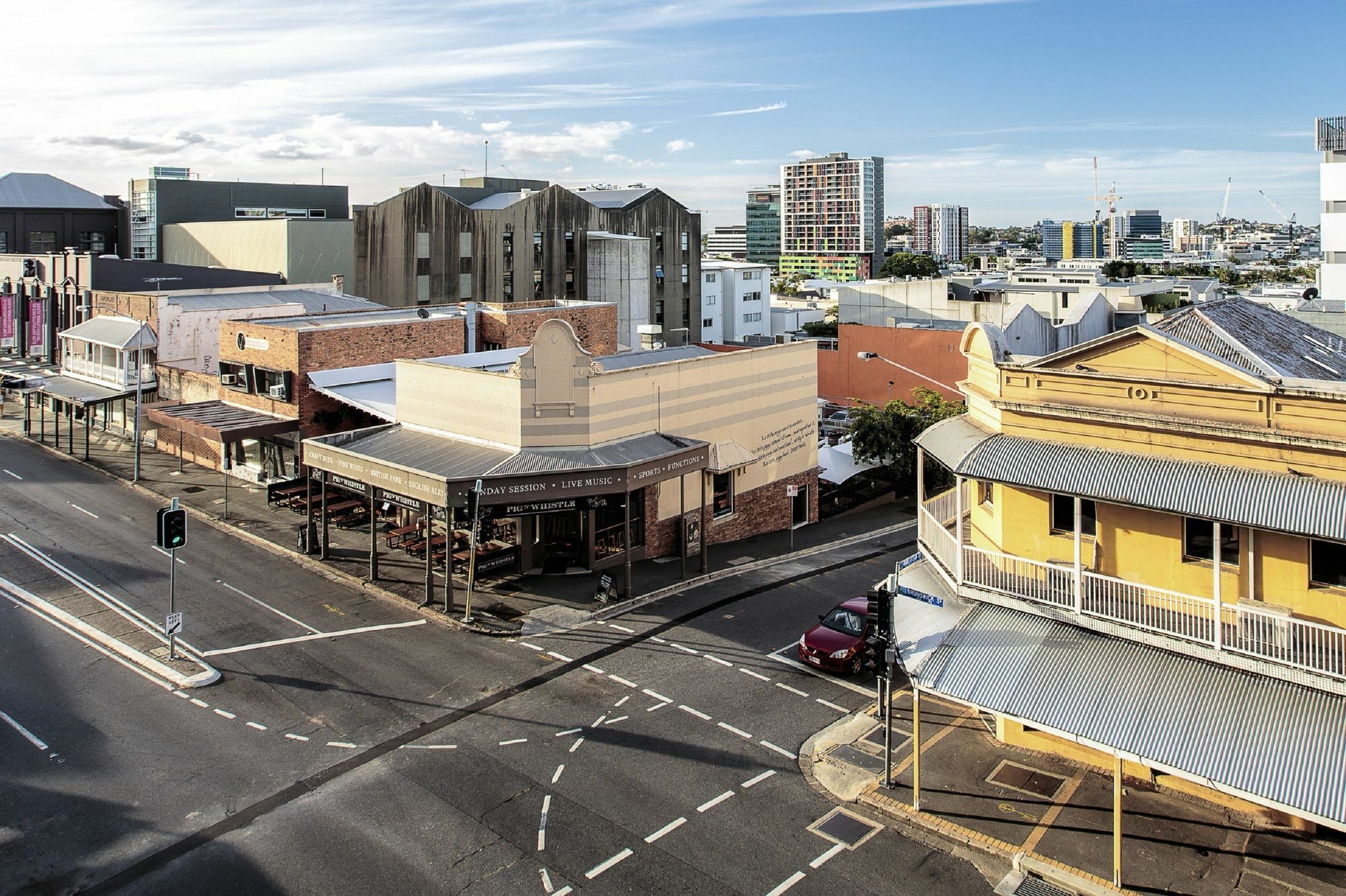 Central Brunswick Apartment Hotel Brisbane Buitenkant foto